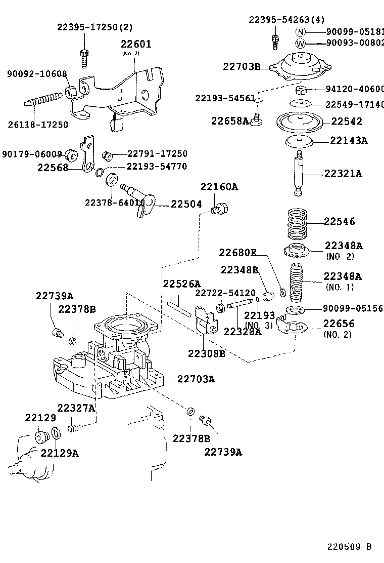 22178-17841 BRACKET(FOR INJECTION PUMP ASSY) product image