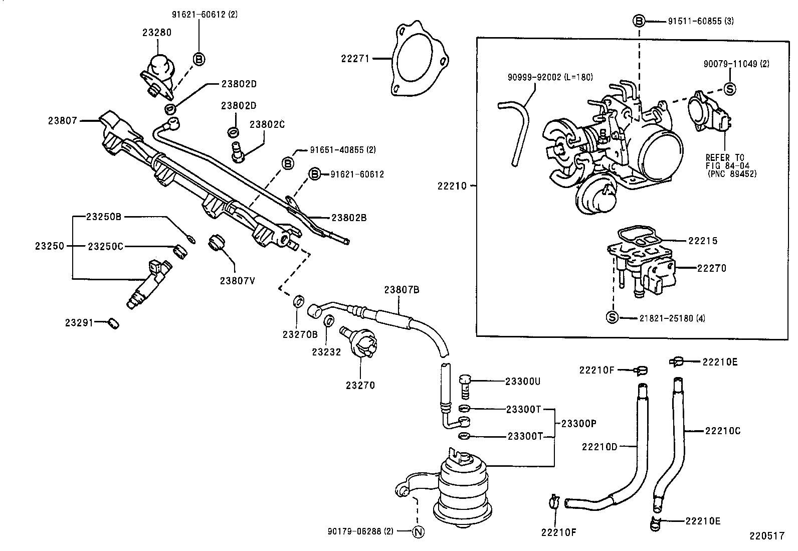 23209-16170 INJECTOR ASSY, FUEL product image
