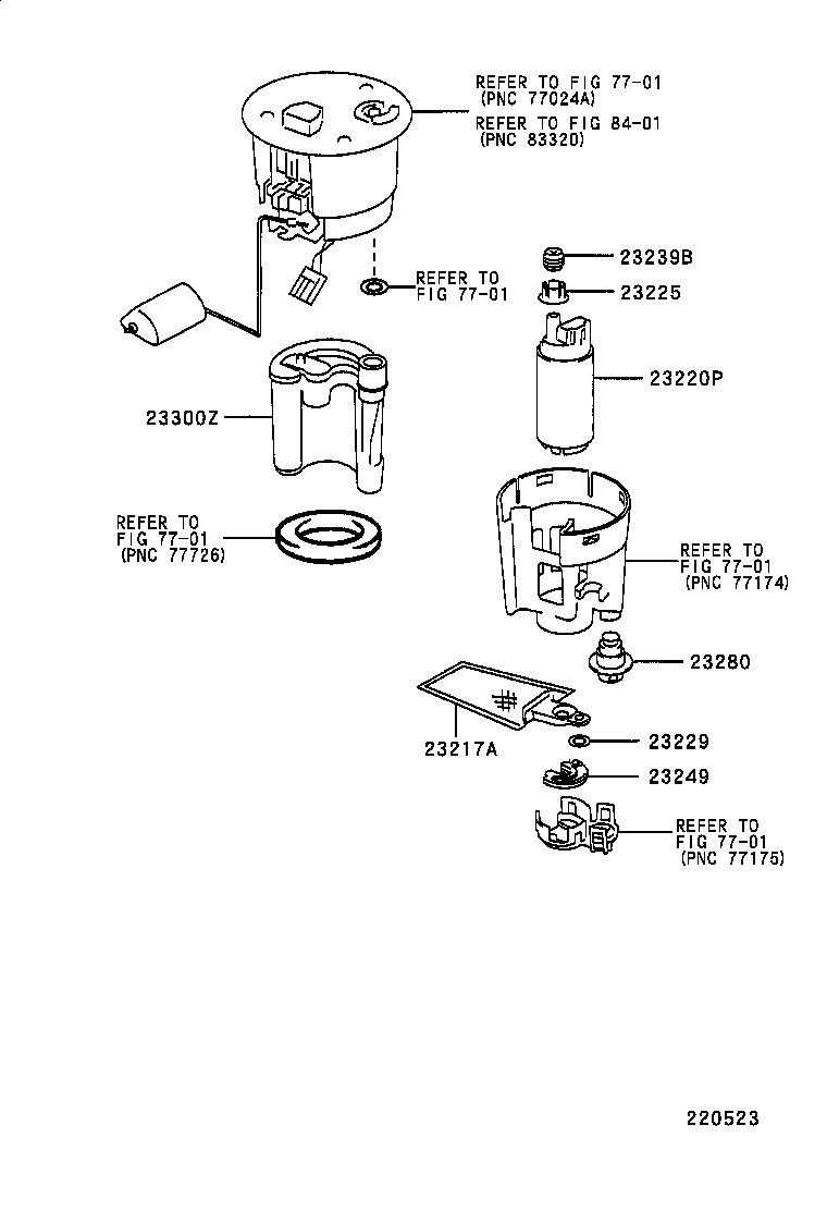 22030-21010 BODY ASSY, THROTTLE W/MOTOR product image