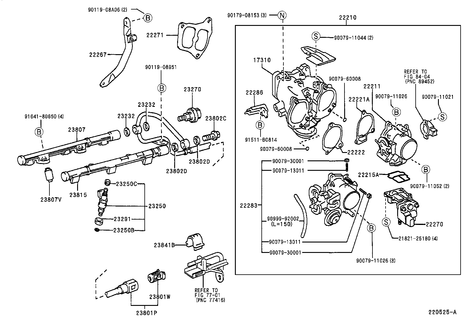 Toyota 23221-74090 PUMP ASSY, FUEL
