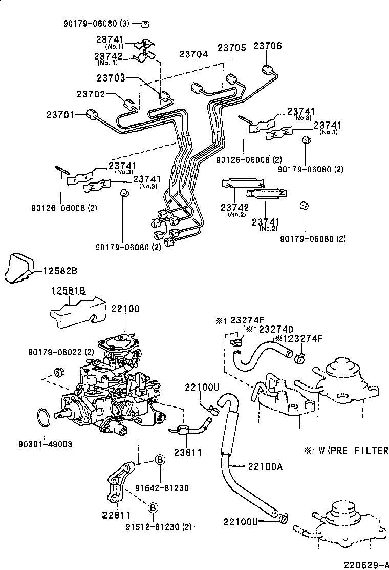 22100-1C080 PUMP ASSY, INJECTION OR SUPPLY product image