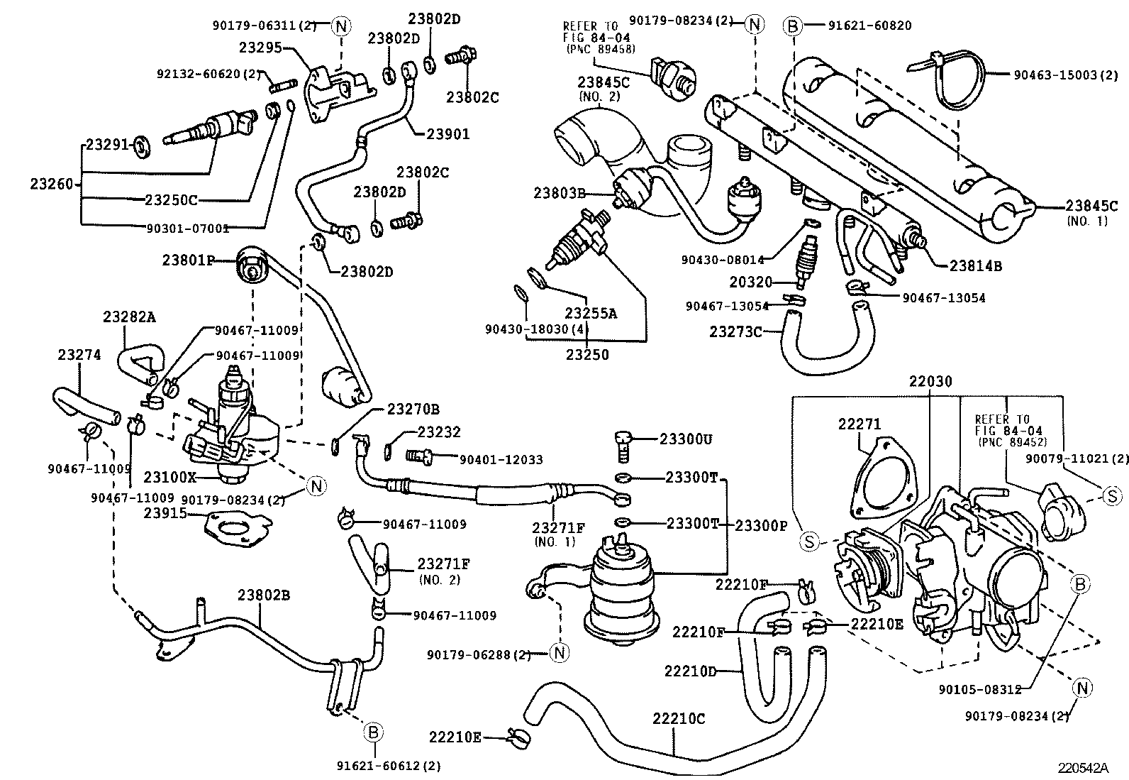 22271-74080 GASKET, THROTTLE BODY product image
