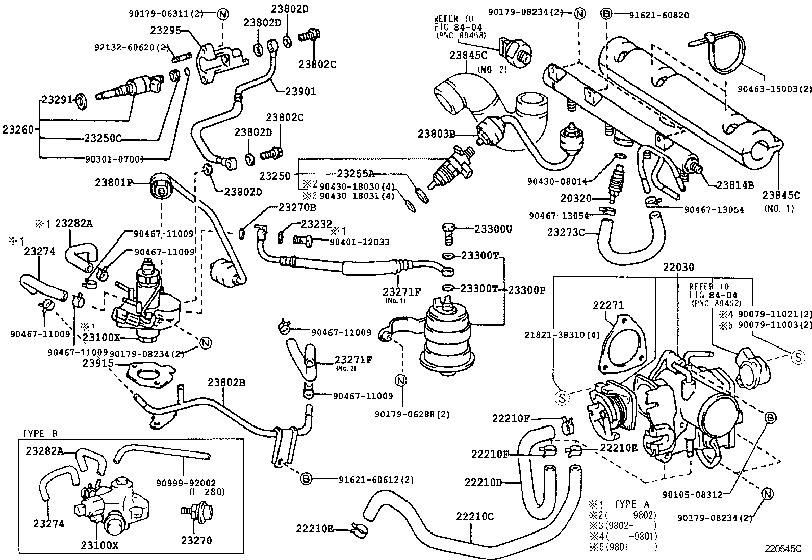 22271-74080 GASKET, THROTTLE BODY product image