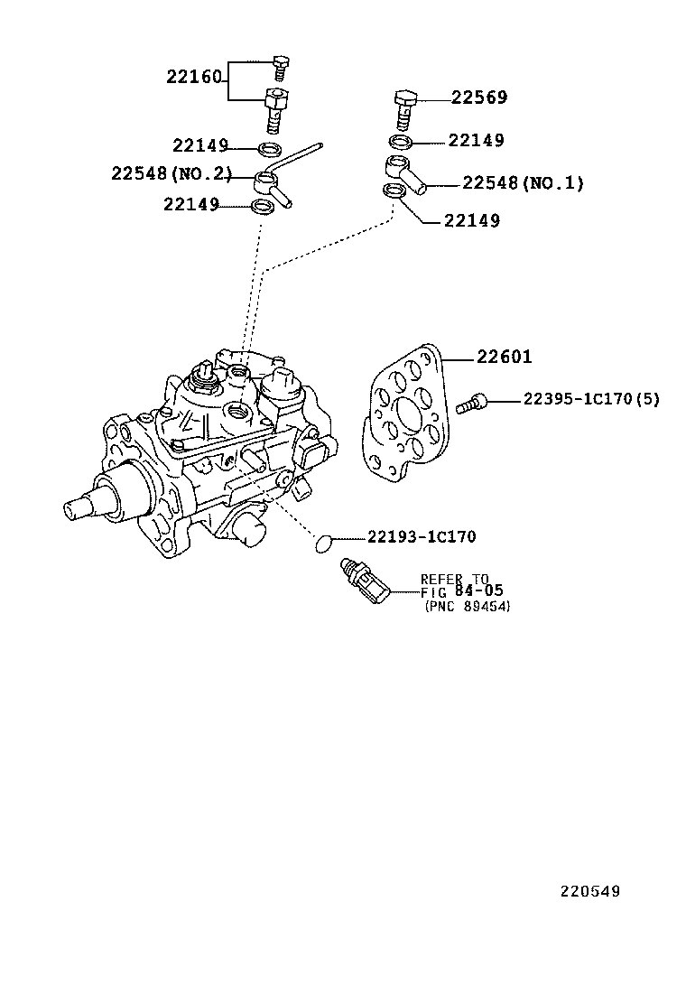22178-17841 BRACKET(FOR INJECTION PUMP ASSY) product image