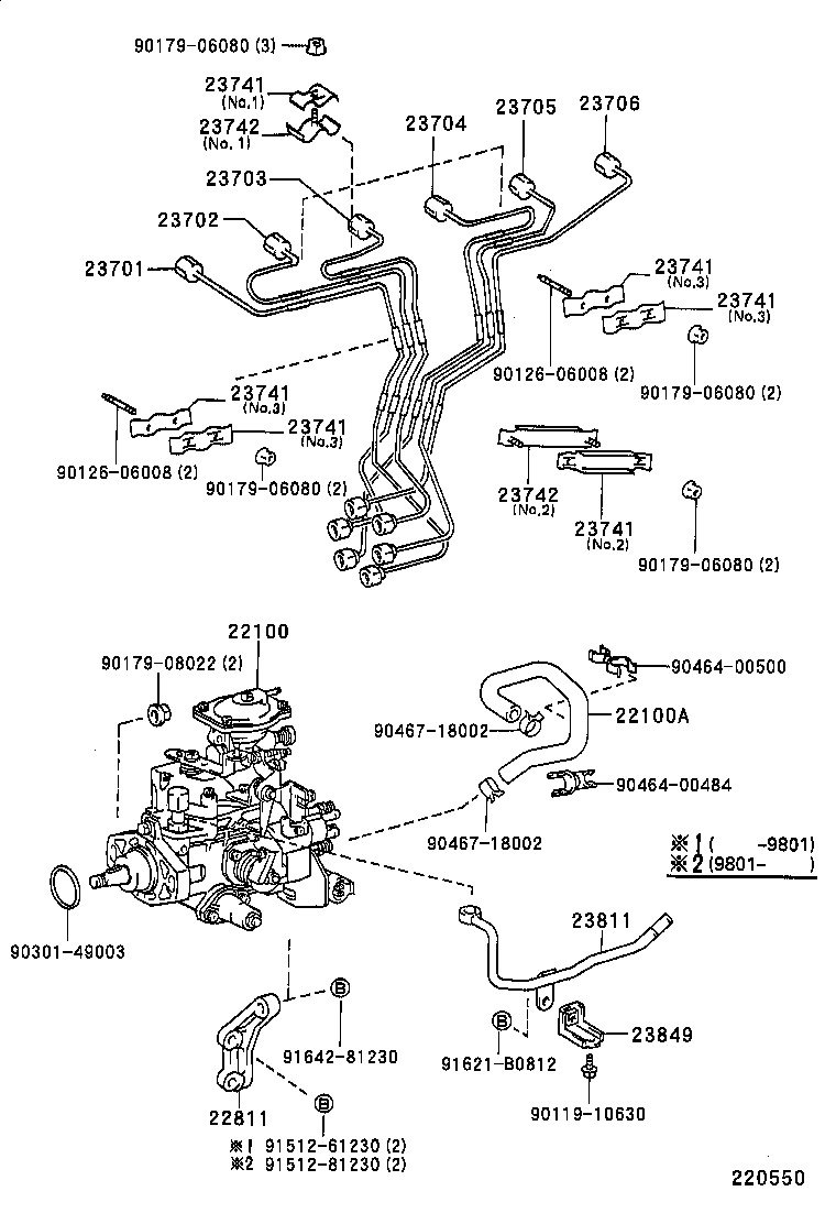 22100-1C010 PUMP ASSY, INJECTION OR SUPPLY product image