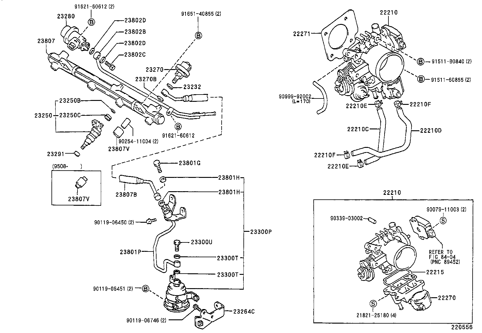 22210-74850 BODY ASSY, THROTTLE product image