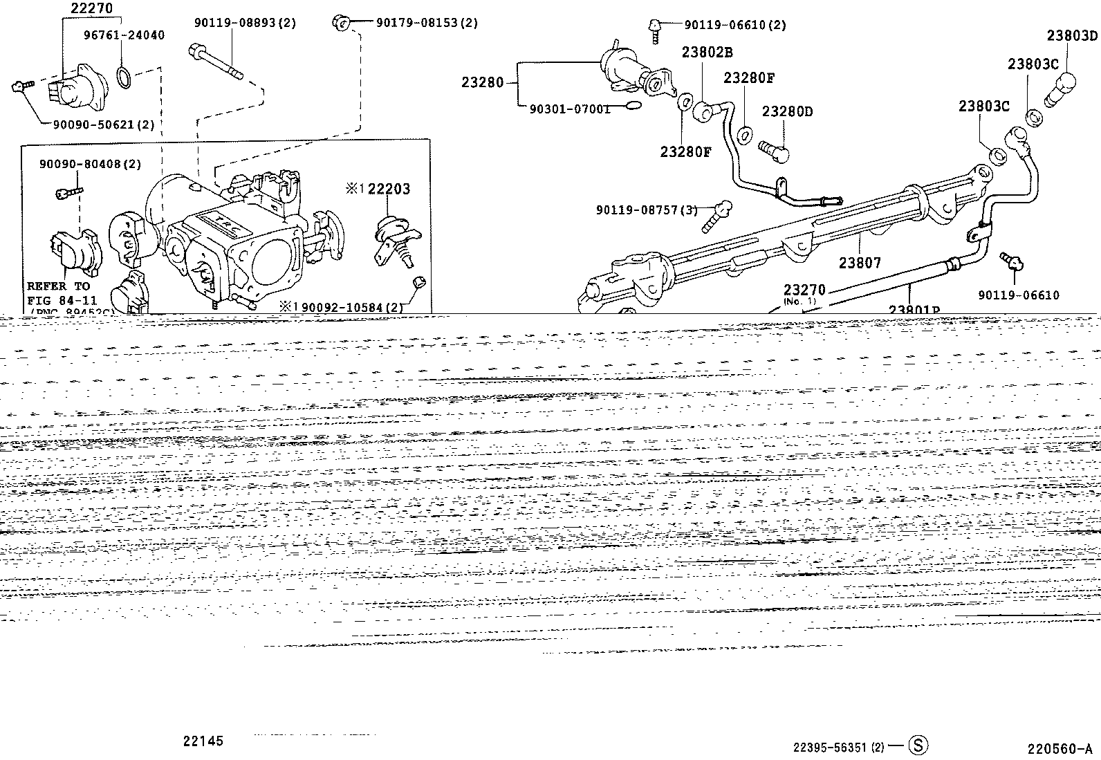 22210-46071 BODY ASSY, THROTTLE product image