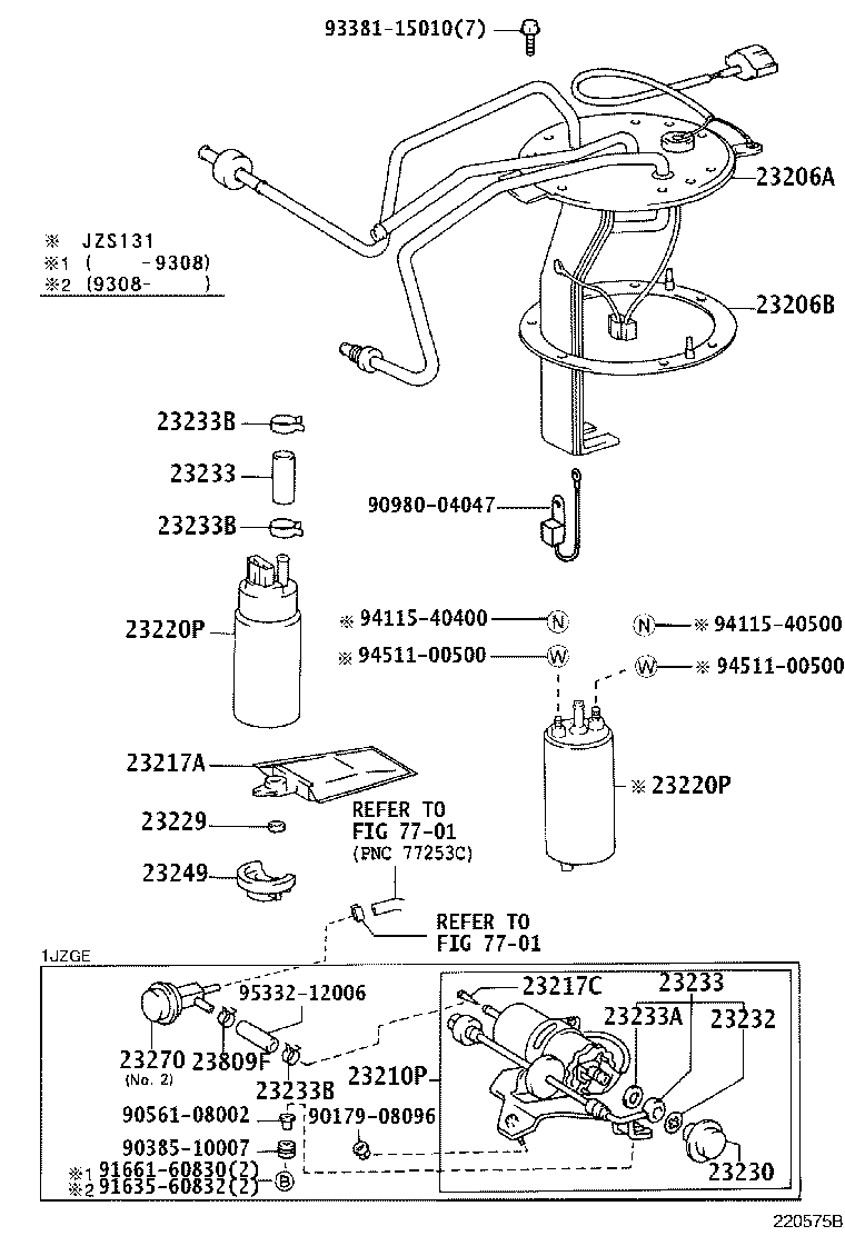 22210-46071 BODY ASSY, THROTTLE product image