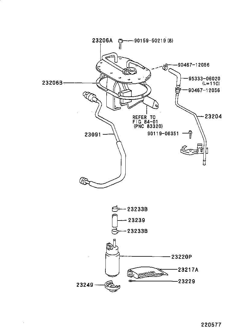 22210-74850 BODY ASSY, THROTTLE product image