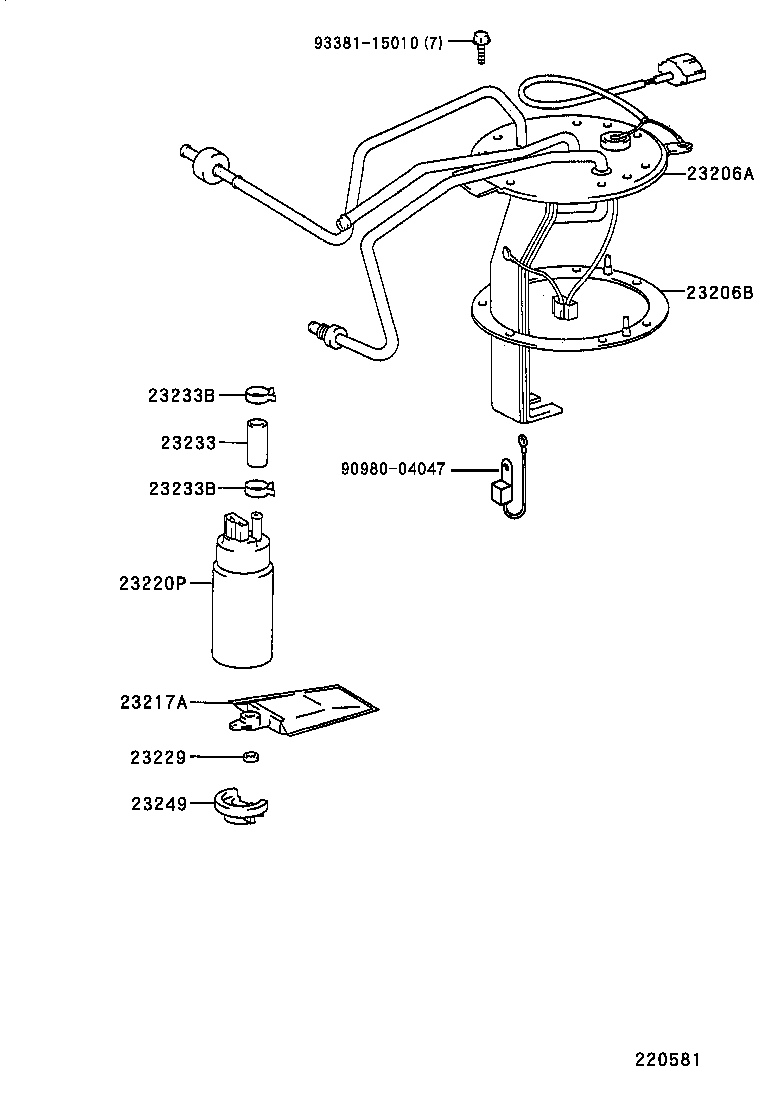 22210-46121 BODY ASSY, THROTTLE product image