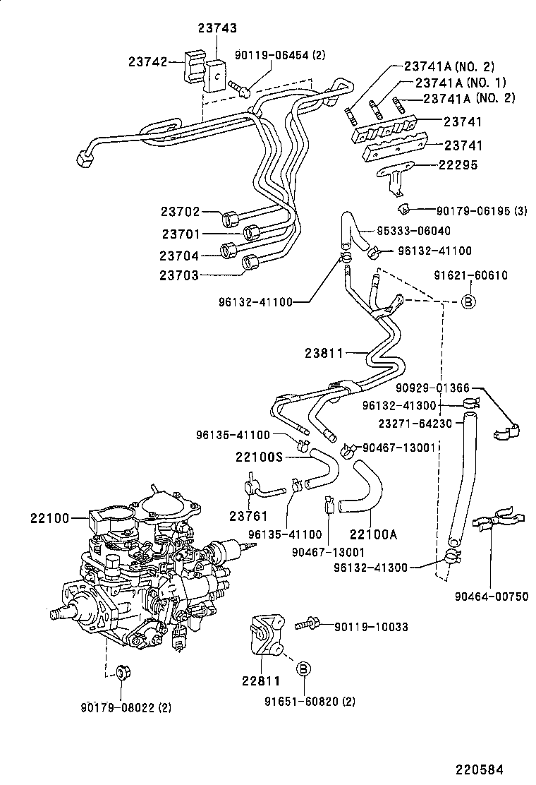 22100-6D830 PUMP ASSY, INJECTION OR SUPPLY product image