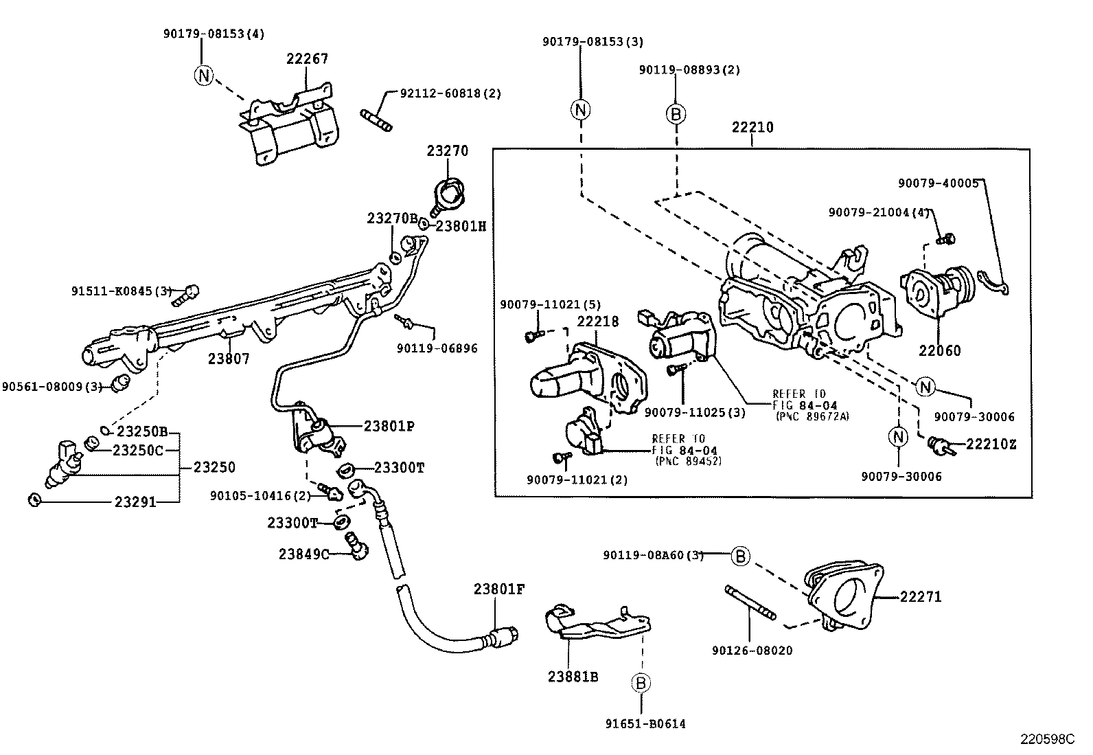 23209-49065 INJECTOR ASSY, FUEL product image