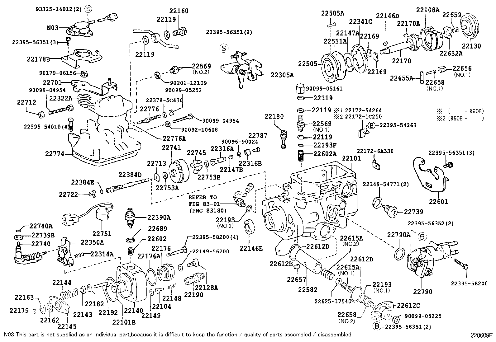 22130-17010 CAMPLATE SUB-ASSY, FACE product image