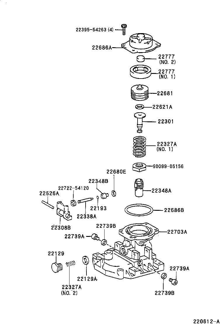 22101-5B580 HOUSING SUB-ASSY, INJECTION PUMP product image