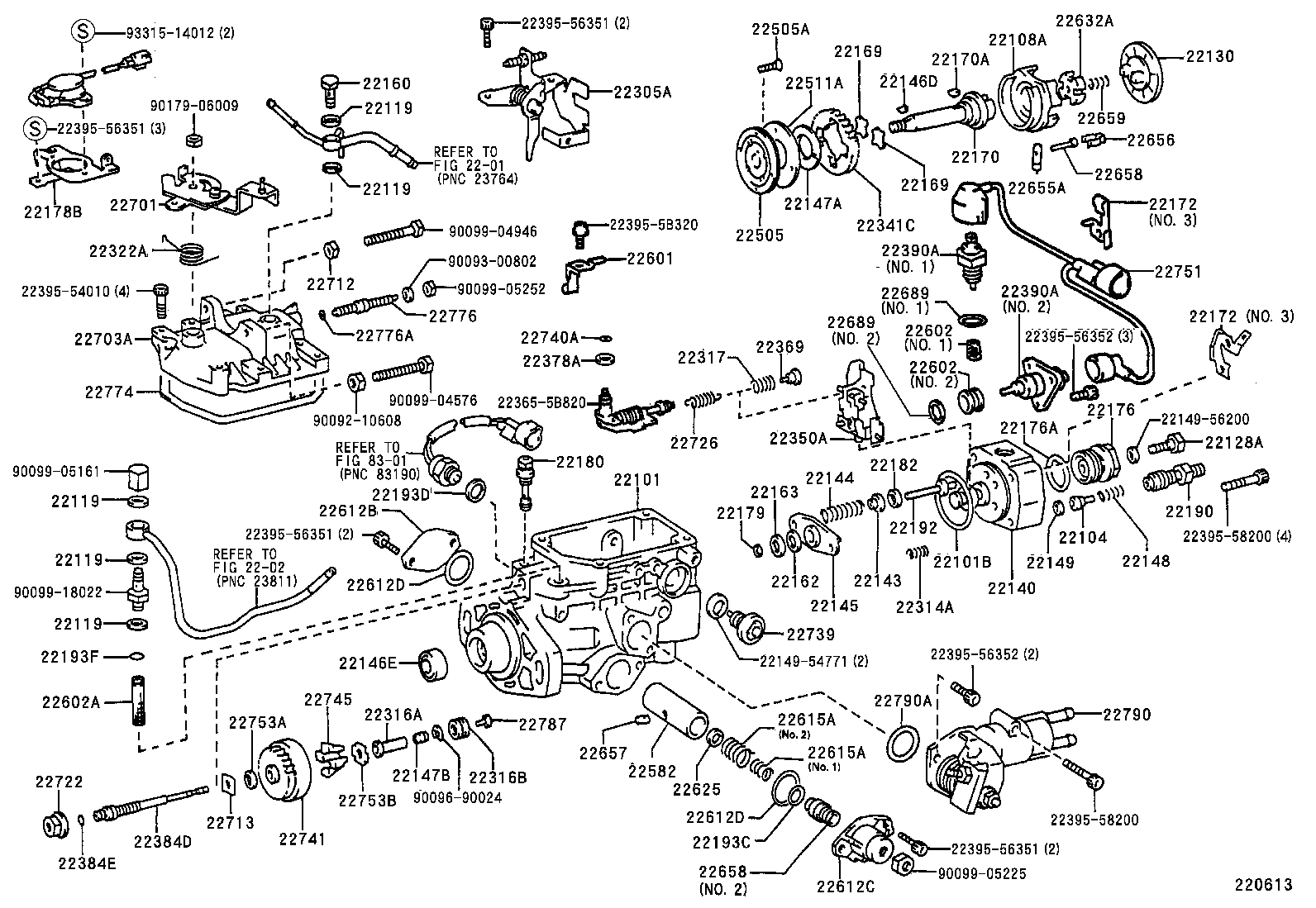 22101-5B580 HOUSING SUB-ASSY, INJECTION PUMP product image