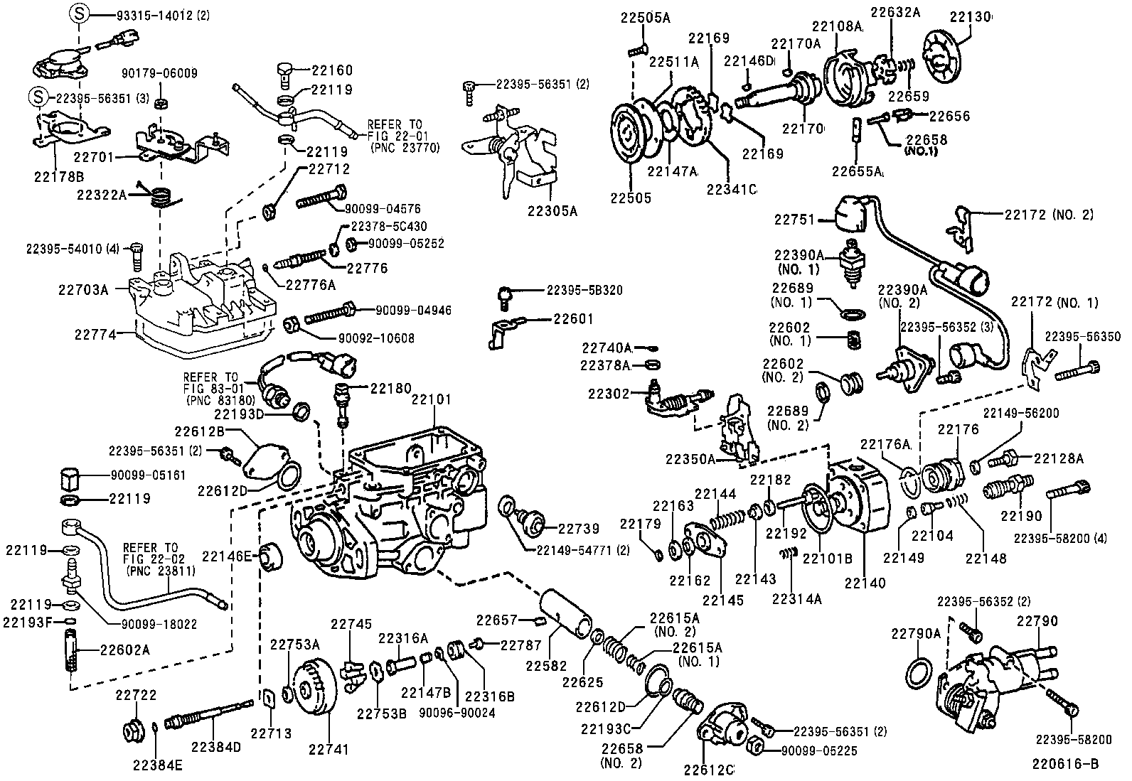 22101-5B520 HOUSING SUB-ASSY, INJECTION PUMP product image