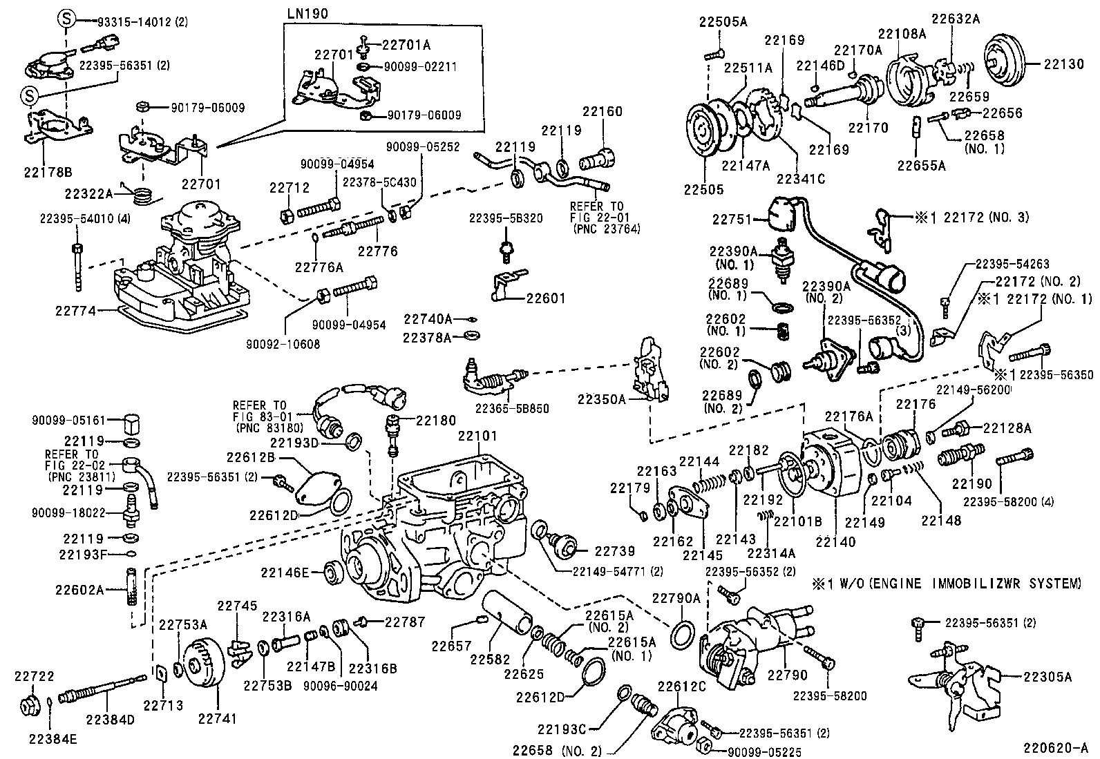 22101-5B680 HOUSING SUB-ASSY, INJECTION PUMP product image