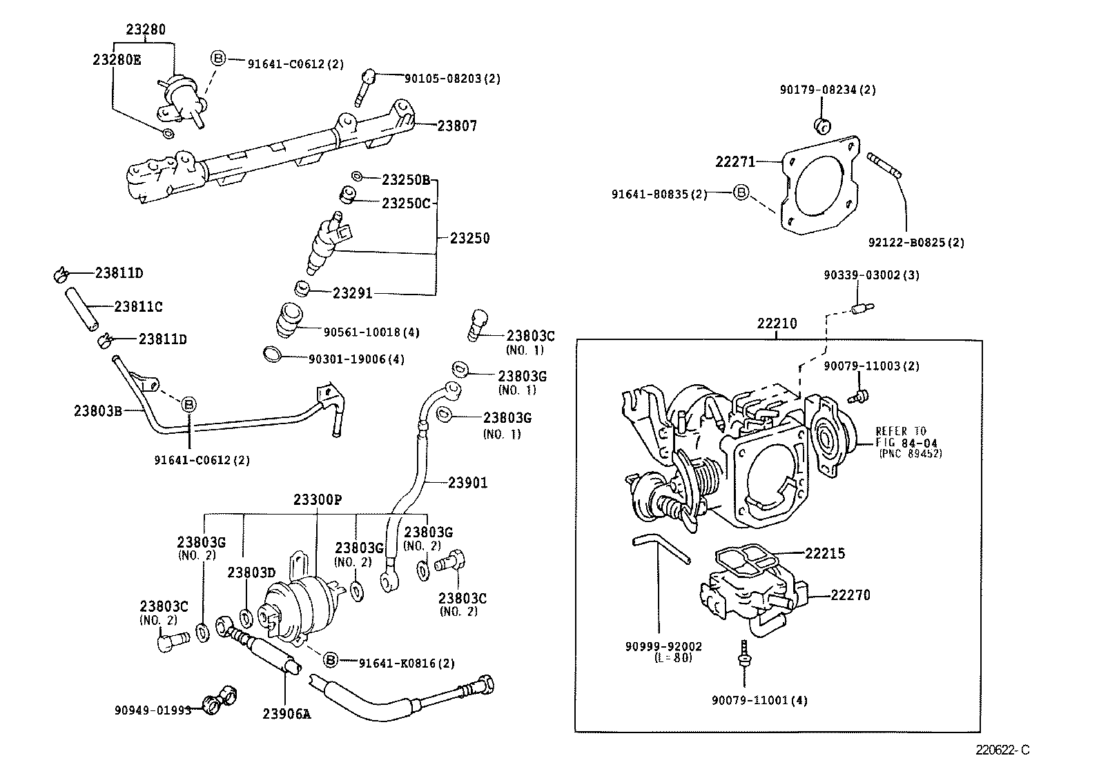 22210-75121 BODY ASSY, THROTTLE product image