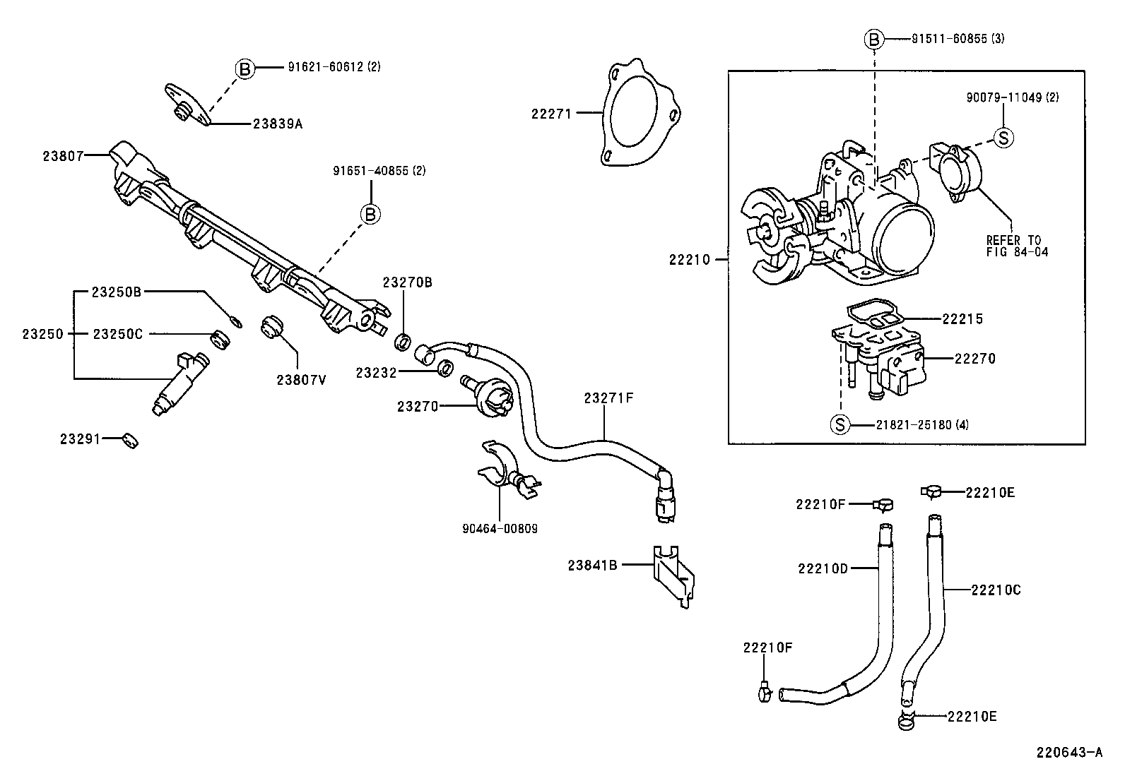 22271-22020 GASKET, THROTTLE BODY product image