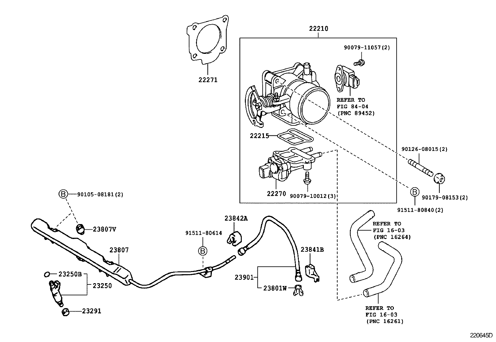 22271-22020 GASKET, THROTTLE BODY product image