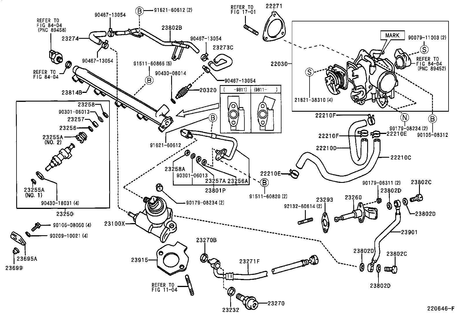 22271-22020 GASKET, THROTTLE BODY product image