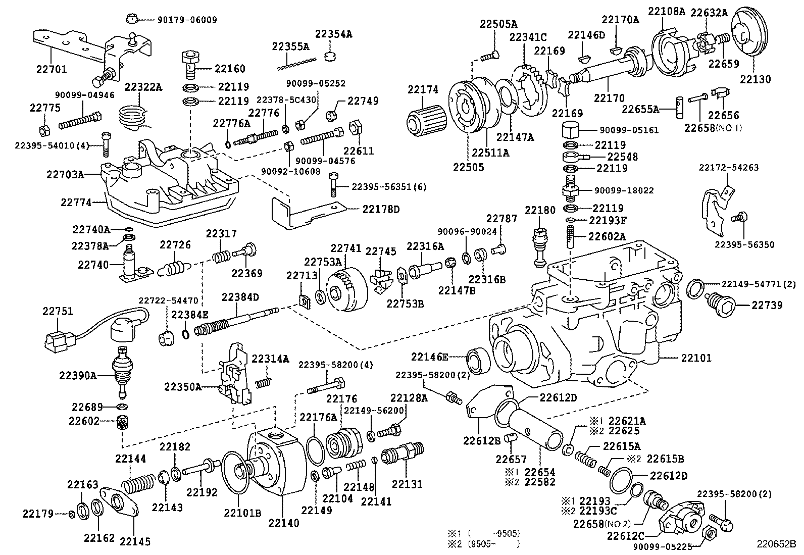 22178-17841 BRACKET(FOR INJECTION PUMP ASSY) product image