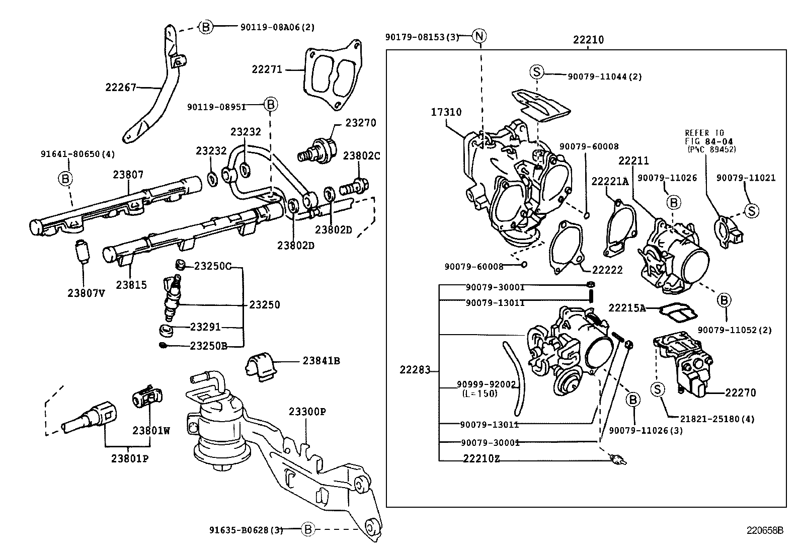 22210-20170 BODY ASSY, THROTTLE product image