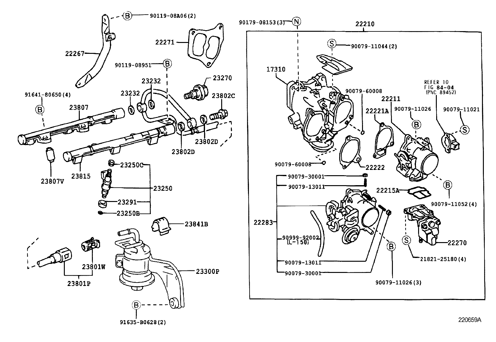22210-20170 BODY ASSY, THROTTLE product image