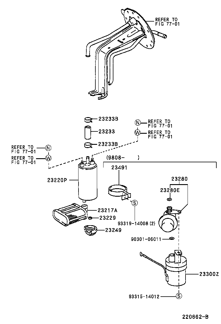 22271-50020 GASKET, THROTTLE BODY product image