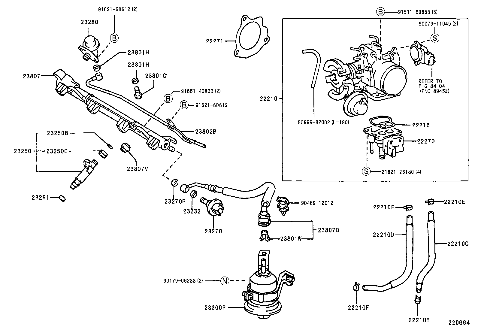 23271-74720 HOSE, FUEL product image