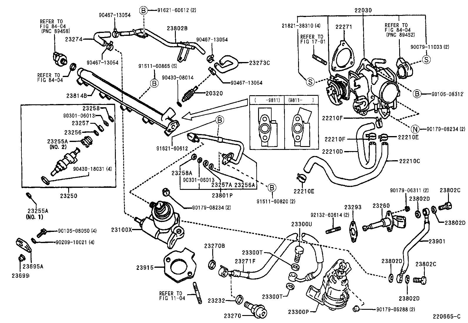 23271-74720 HOSE, FUEL product image