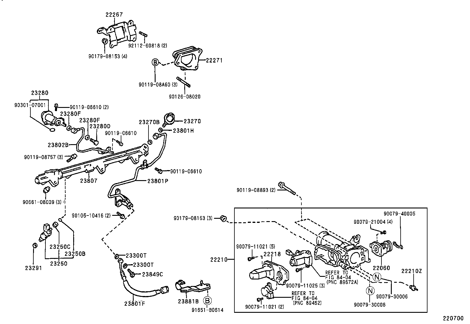 22271-50020 GASKET, THROTTLE BODY product image