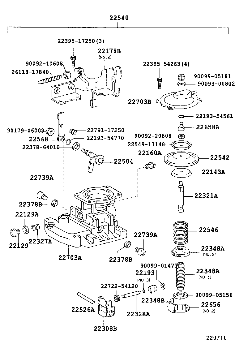 22178-17841 BRACKET(FOR INJECTION PUMP ASSY) product image