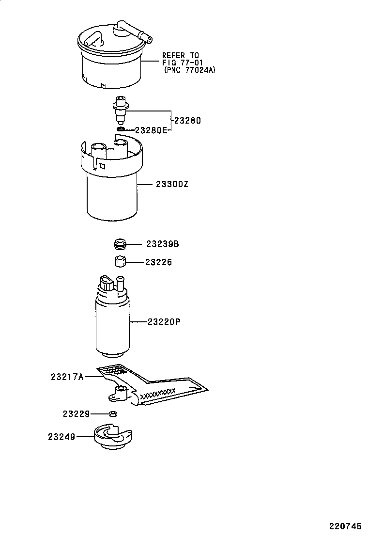 22267-23040 BRACKET, THROTTLE BODY product image