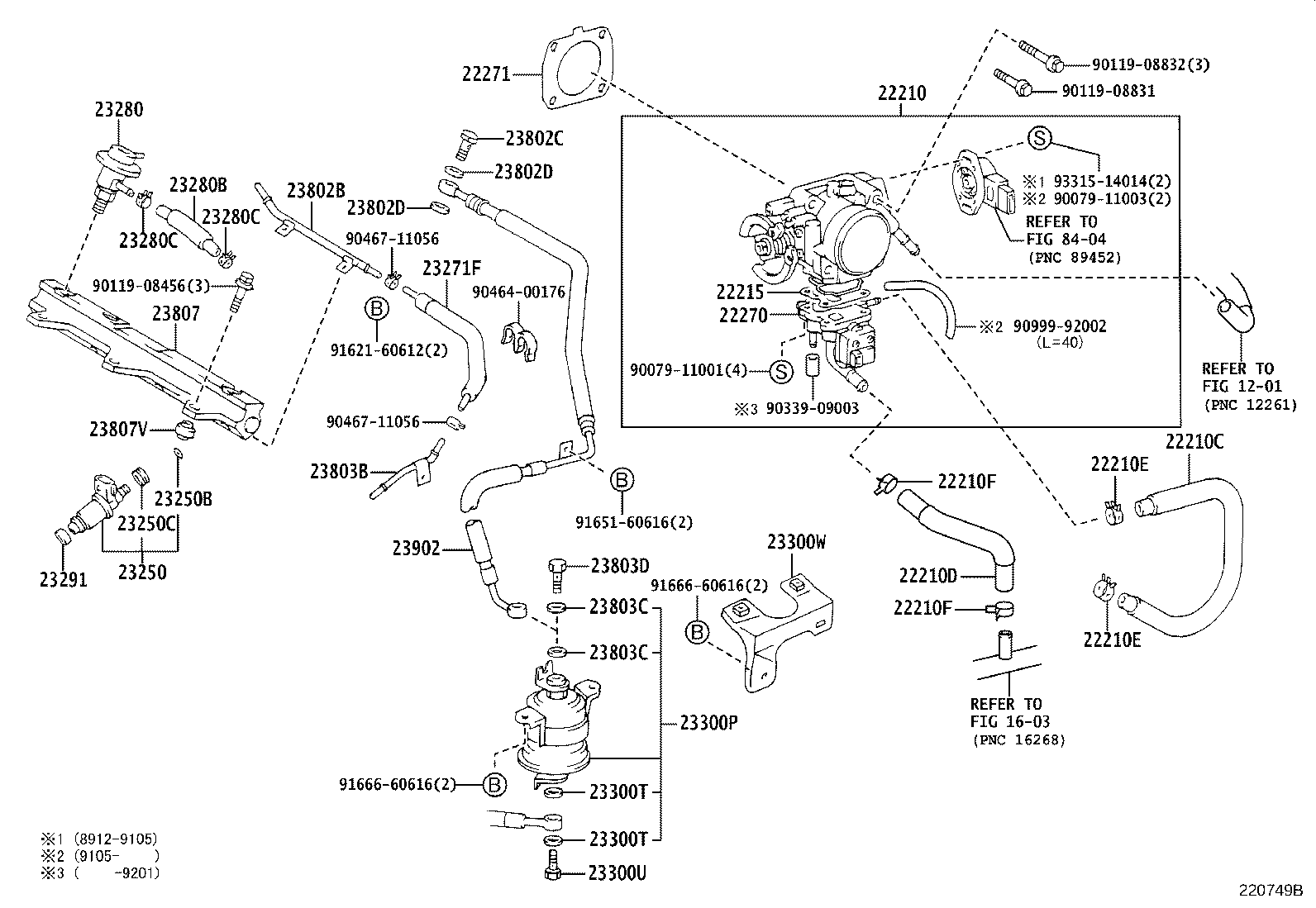 23209-74190 INJECTOR ASSY, FUEL product image