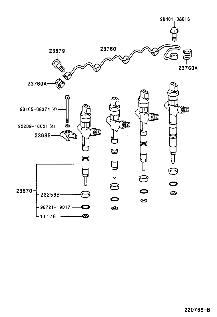23679-27020 SCREW, INJECTOR FOLLOW product image