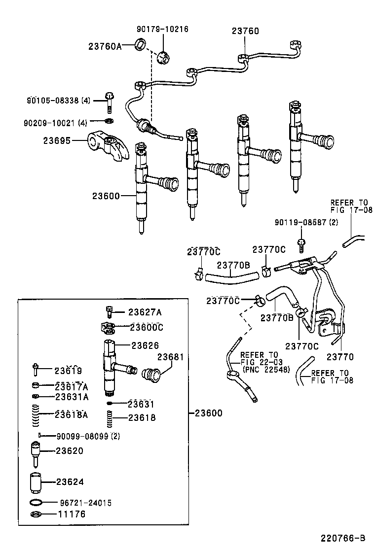 11176-17020 SEAT, INJECTION NOZZLE product image