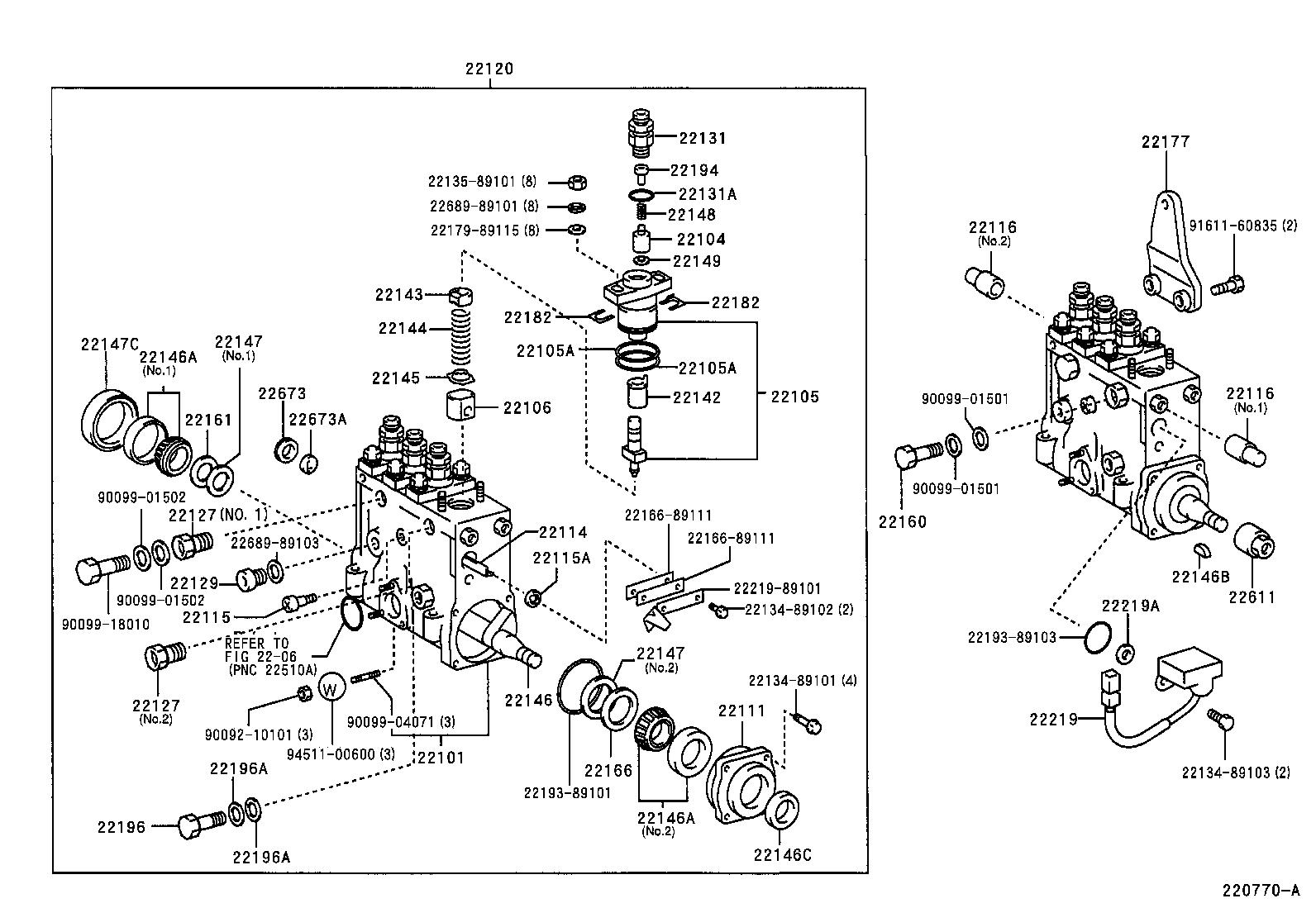 22689-89102 GASKET, DELIVERY VALVE product image