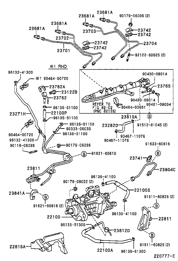 22815-27010 INSULATOR, INJECTION PUMP product image