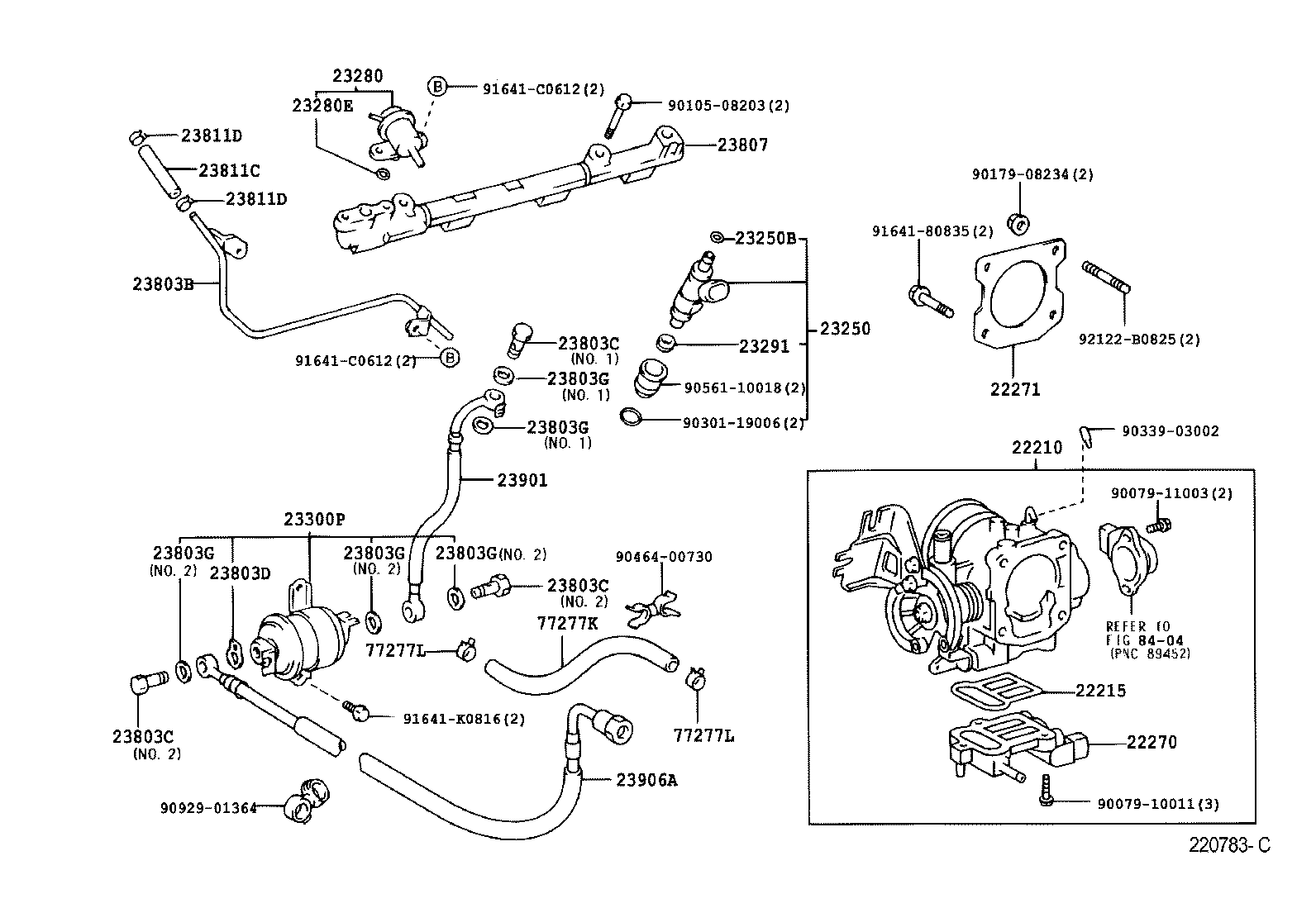 22210-75180 BODY ASSY, THROTTLE product image