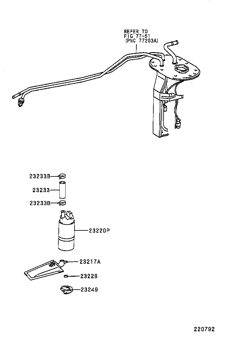 23273-75080 HOSE, FUEL, NO.2 product image
