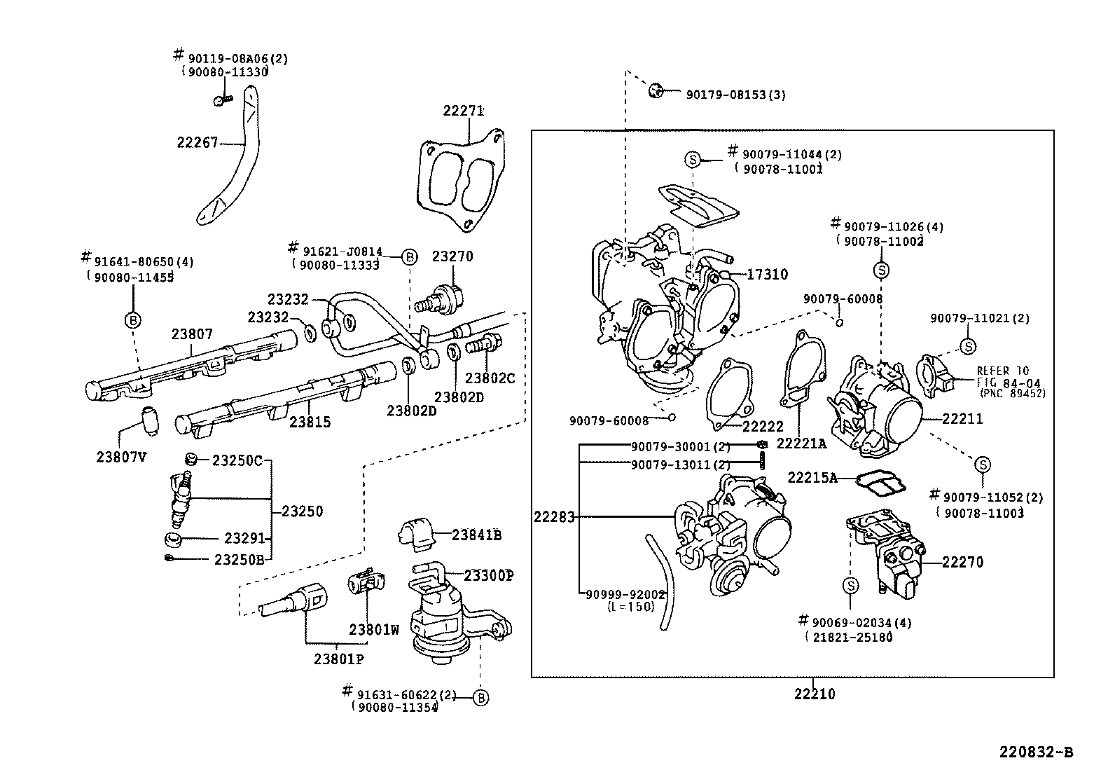 Toyota 22270-20060 VALVE ASSY, IDLE SPEED CONTROL(FOR THLOTTLE BODY)