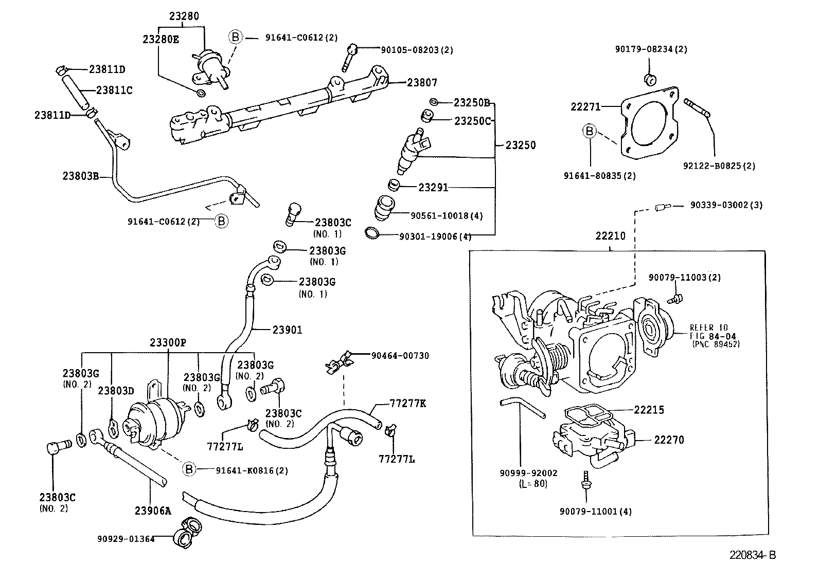 22210-75180 BODY ASSY, THROTTLE product image
