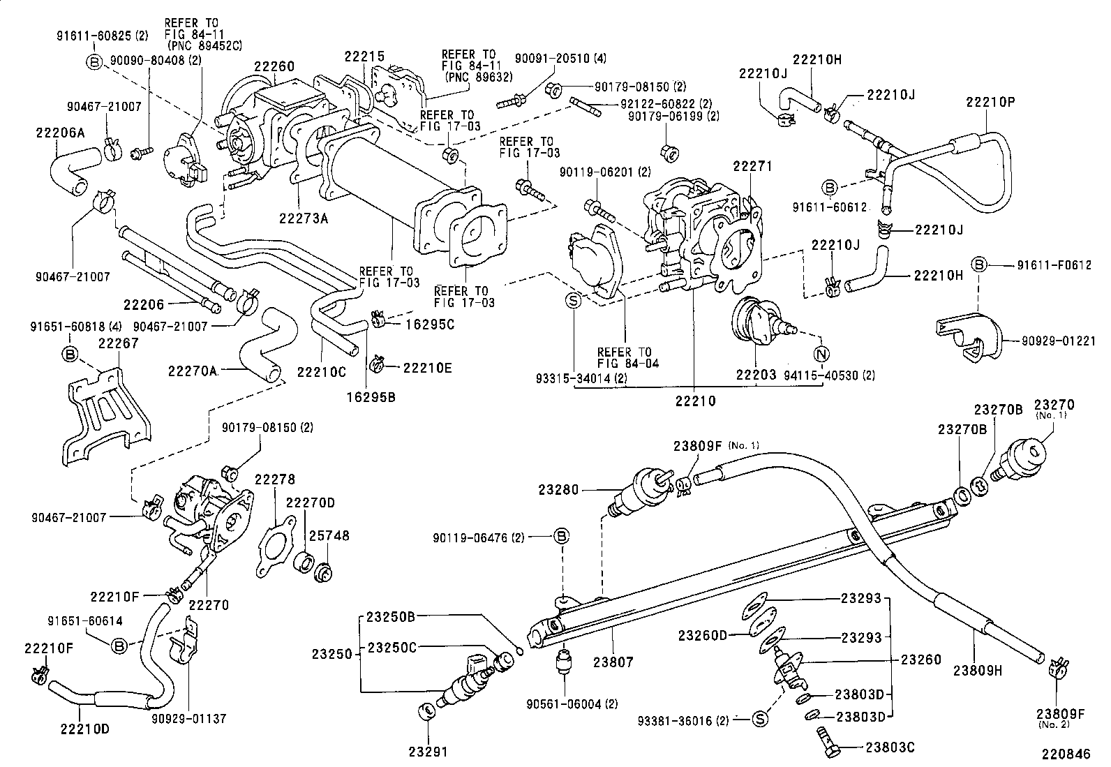 22210-46070 BODY ASSY, THROTTLE product image