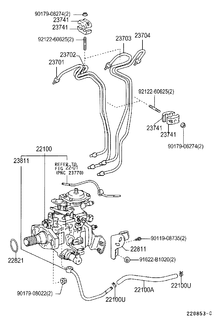 22100-5C600 PUMP ASSY, INJECTION OR SUPPLY product image