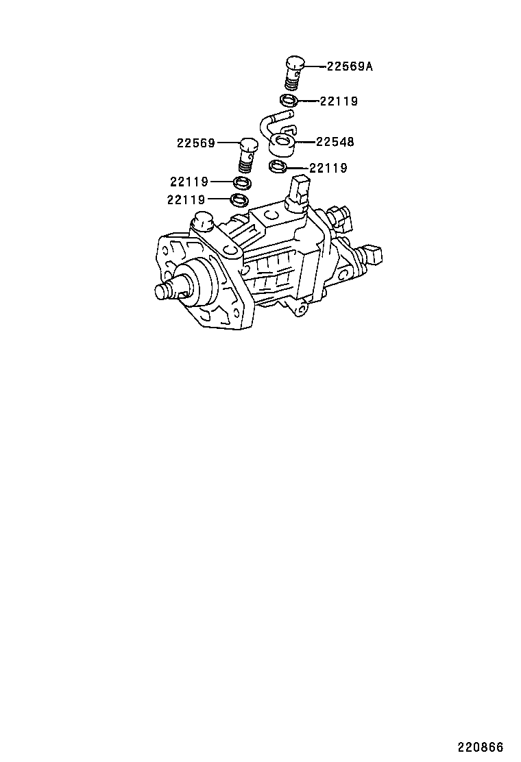 22149-54800 WASHER, AIR BLEEDER NIPPLE(FOR SCREW PLUG) product image