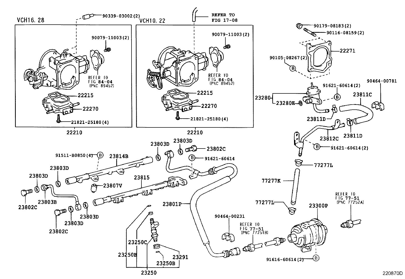 23801-62090 PIPE SUB-ASSY, FUEL, NO.1 product image