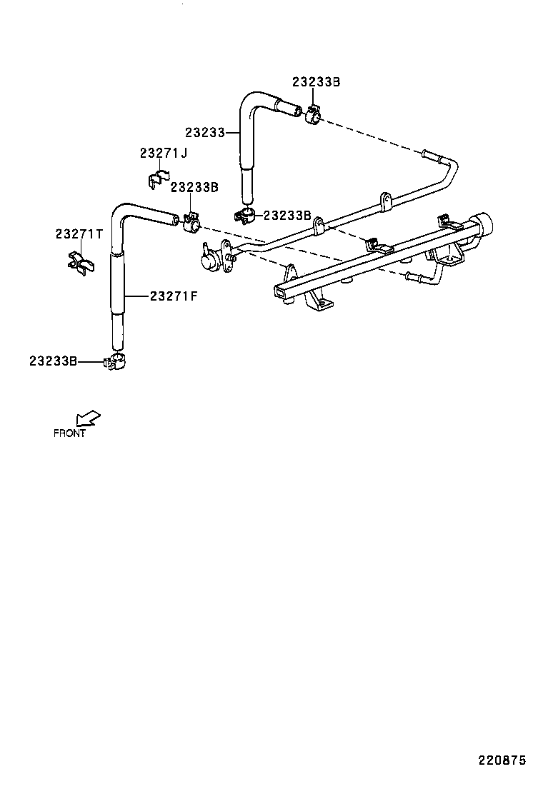 22271-87105 GASKET, THROTTLE BODY product image