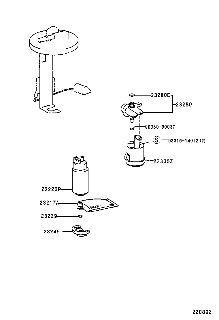 22210-0A080 BODY ASSY, THROTTLE product image