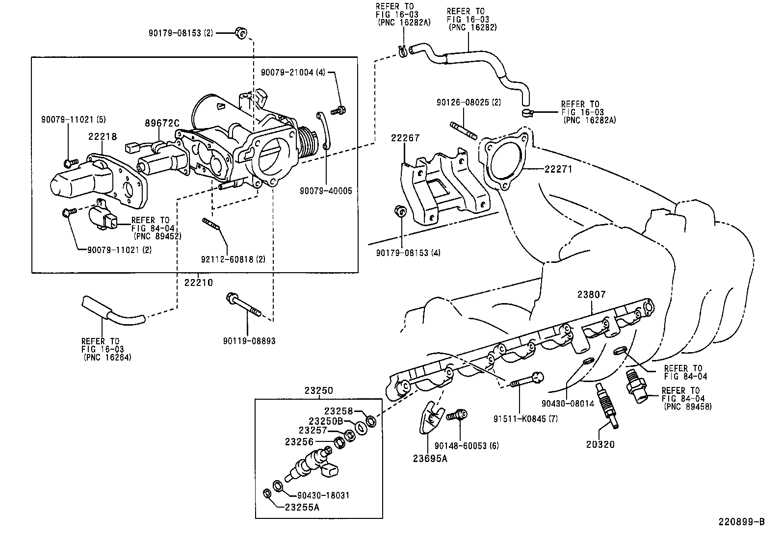 22271-46090 GASKET, THROTTLE BODY product image